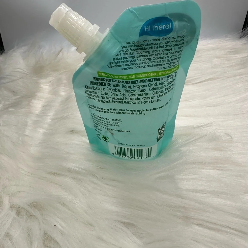 🩷5/$10 Simple Micellar Cleansing Water - Aqua